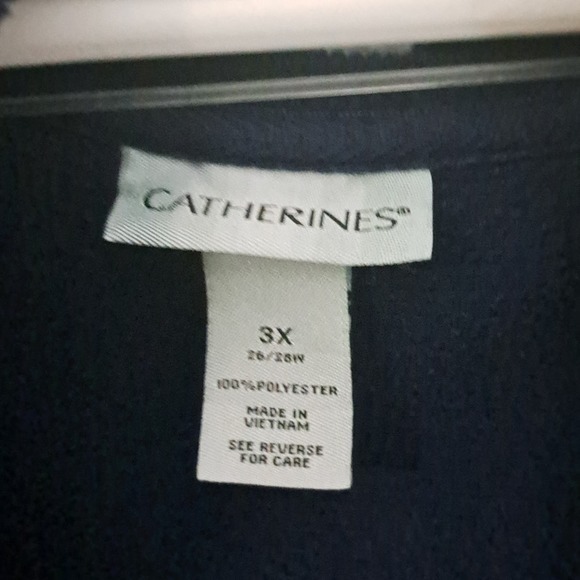 Catherines blue jacket size 3X - Picture 3 of 3